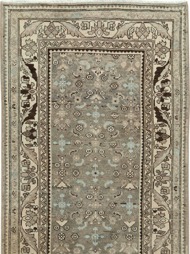 Vintage Persian Malayer Runner, No.26948 - Gsblank