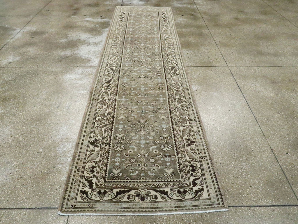 Vintage Persian Malayer Runner, No.26948 - Gsblank