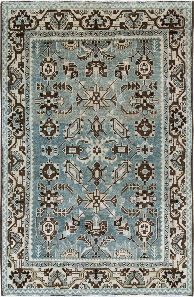 Vintage Persian Malayer Rug, No.26950 - Gsblank