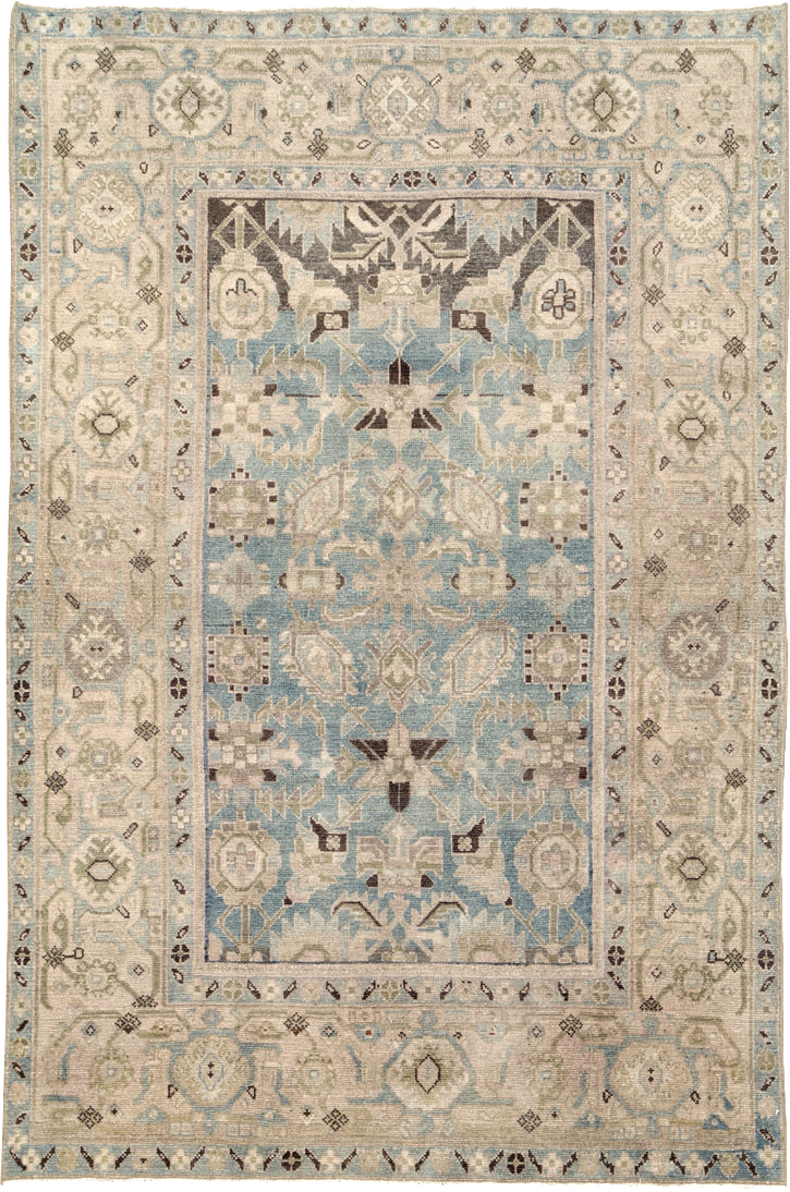 Vintage Persian Malayer Rug, No.26953 - Gsblank