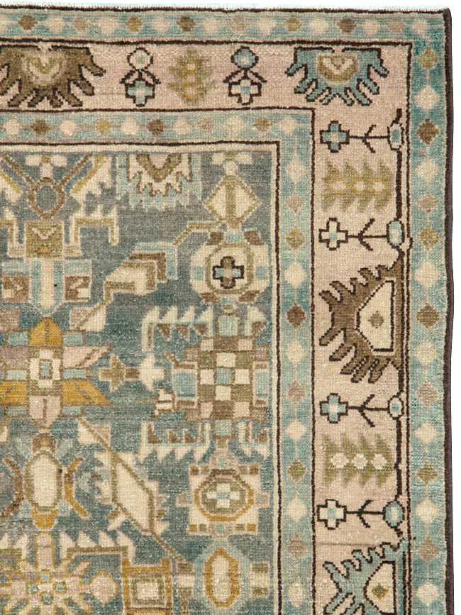 Vintage Persian Malayer Rug, No.26958 - Gsblank