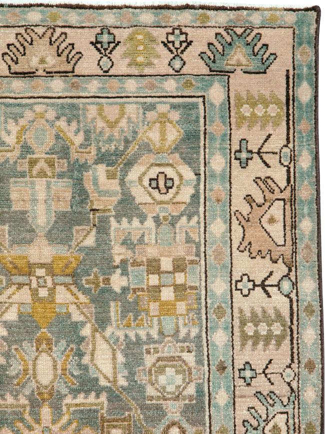 Vintage Persian Malayer Rug, No.26958 - Gsblank