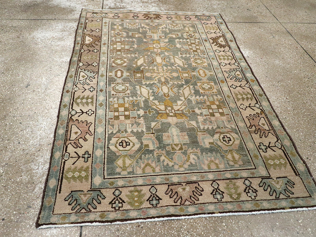 Vintage Persian Malayer Rug, No.26958 - Gsblank