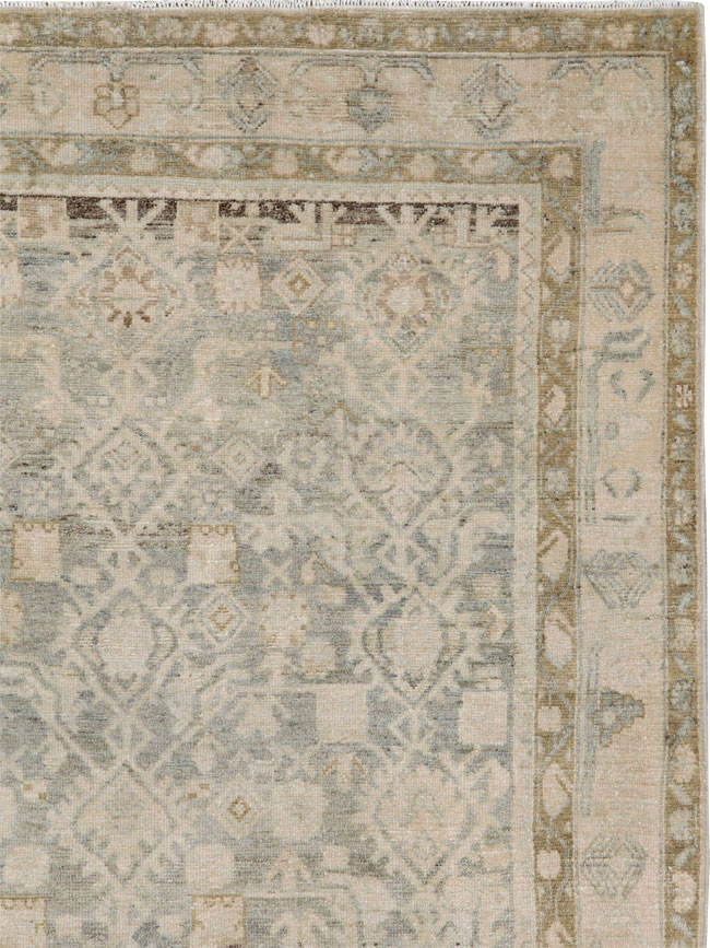 Vintage Persian Malayer Rug, No.26963 - Gsblank