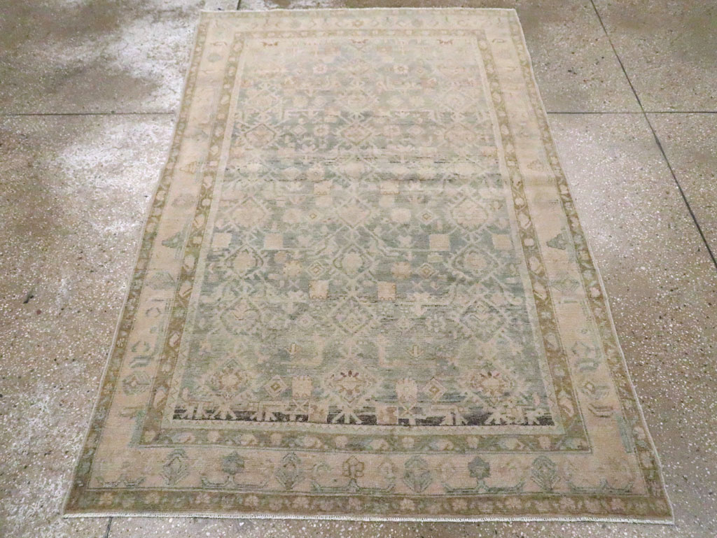 Vintage Persian Malayer Rug, No.26963 - Gsblank