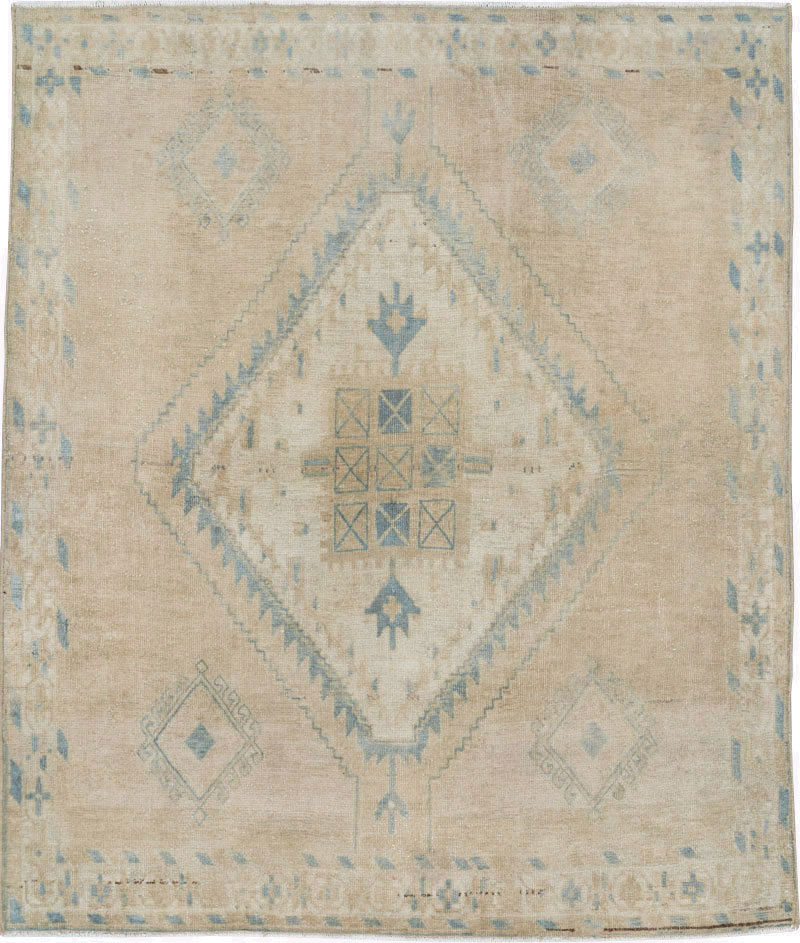 Vintage Persian Afshar Rug, No.26966 - Gsblank