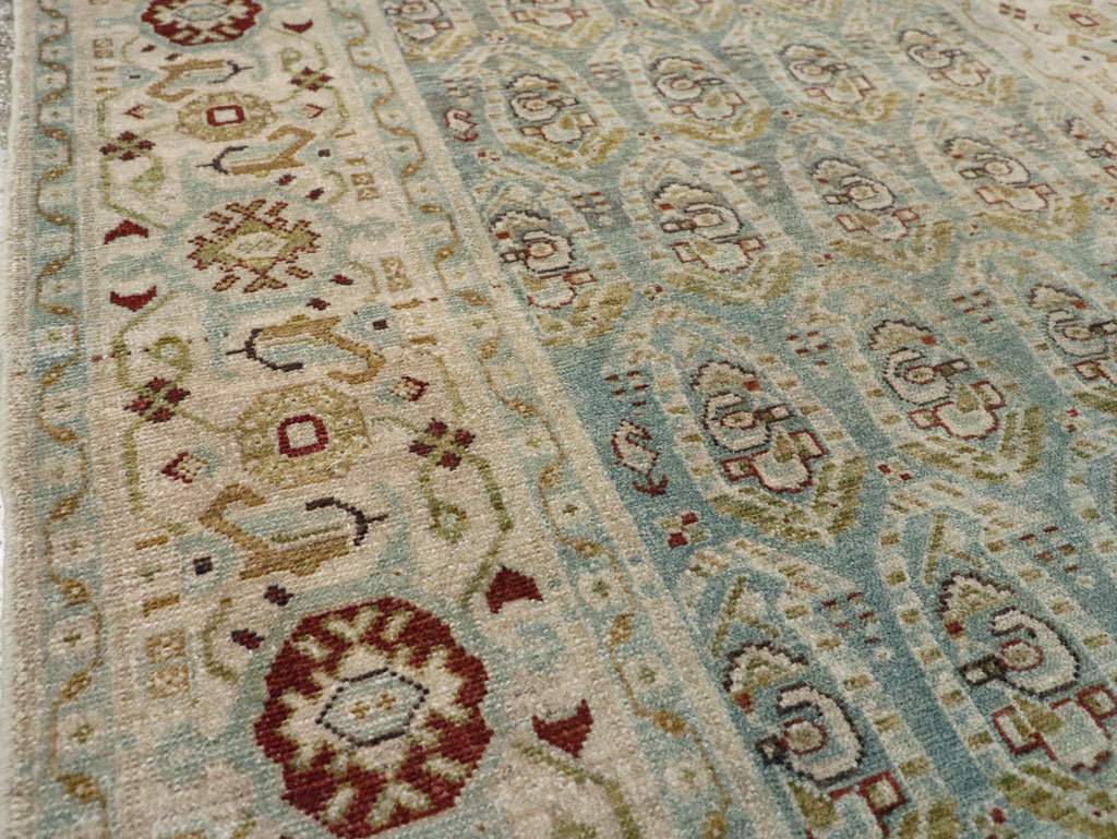 Vintage Persian Malayer Accent Rug (Pair: 1 of 2), No.26968 - Gsblank