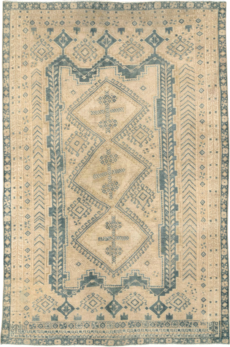 Vintage Persian Afshar Rug, No.26970 - Gsblank