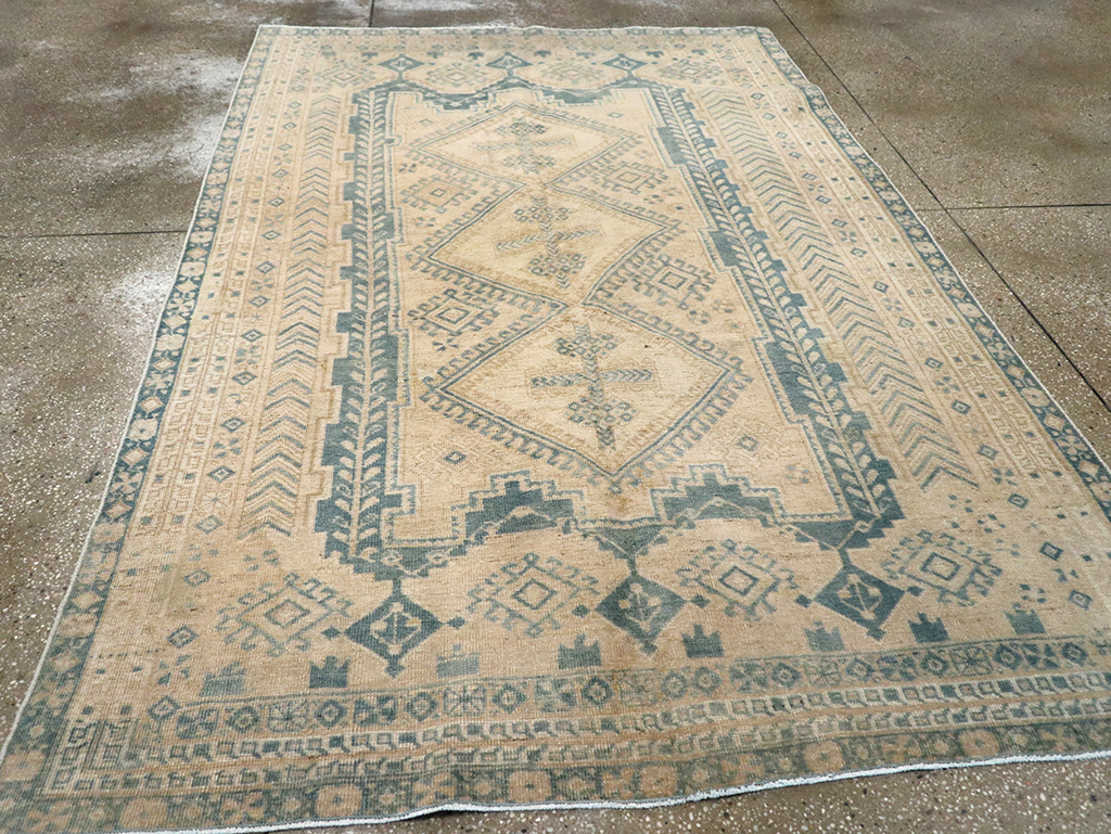 Vintage Persian Afshar Rug, No.26970 - Gsblank