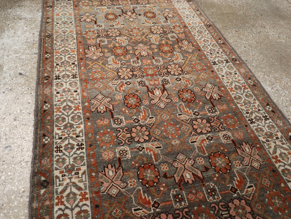 Antique Persian Malayer Runner, No.26974 - Gsblank