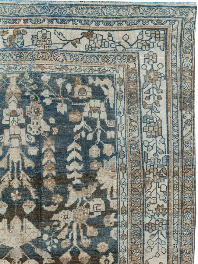 Antique Persian Malayer Wide Gallery Runner, No.26977 - Gsblank