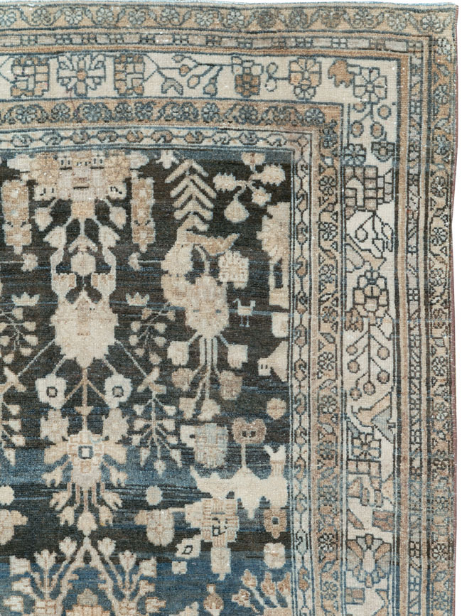 Antique Persian Malayer Wide Gallery Runner, No.26977 - Gsblank