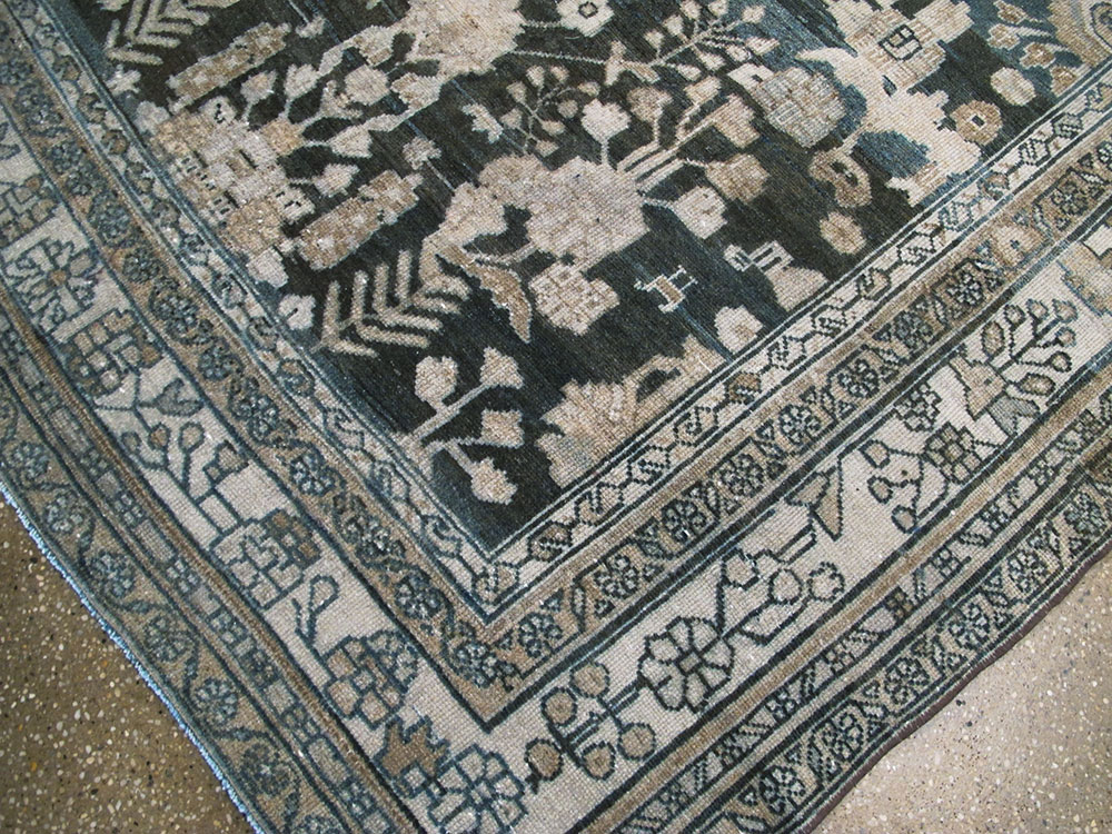 Antique Persian Malayer Wide Gallery Runner, No.26977 - Gsblank