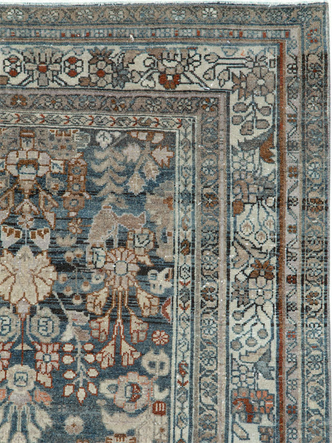 Antique Persian Malayer Wide Gallery Runner, No.26978 - Gsblank