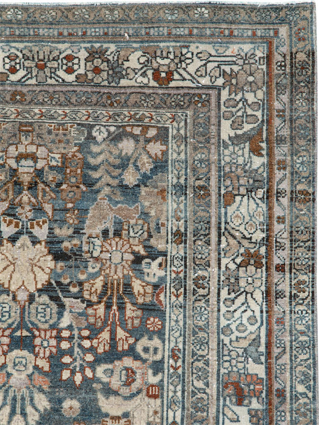 Antique Persian Malayer Wide Gallery Runner, No.26978 - Gsblank