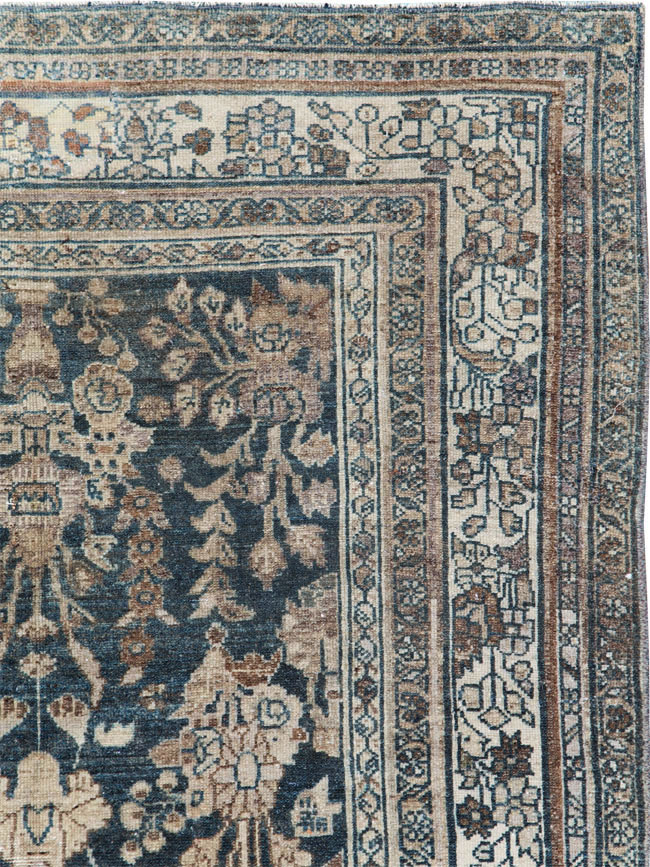 Antique Persian Malayer Wide Gallery Runner, No.26978 - Gsblank