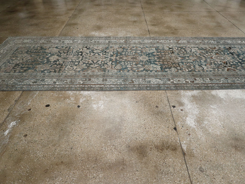 Antique Persian Malayer Wide Gallery Runner, No.26978 - Gsblank