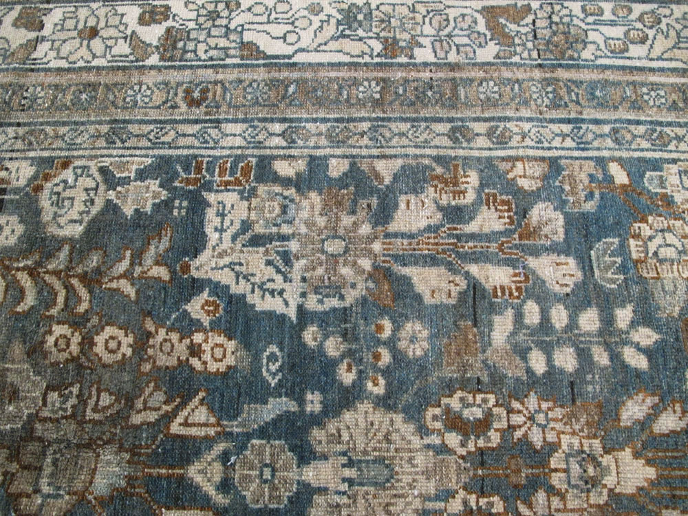 Antique Persian Malayer Wide Gallery Runner, No.26978 - Gsblank