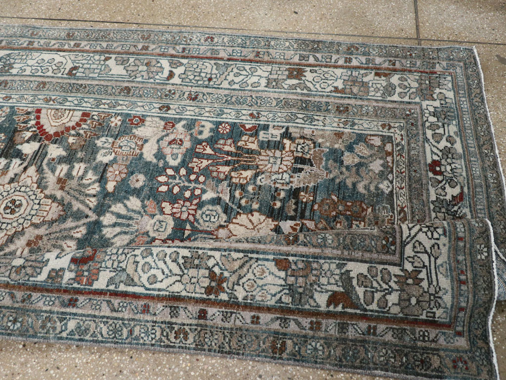 Antique Persian Malayer Wide Gallery Runner, No.26978 - Gsblank