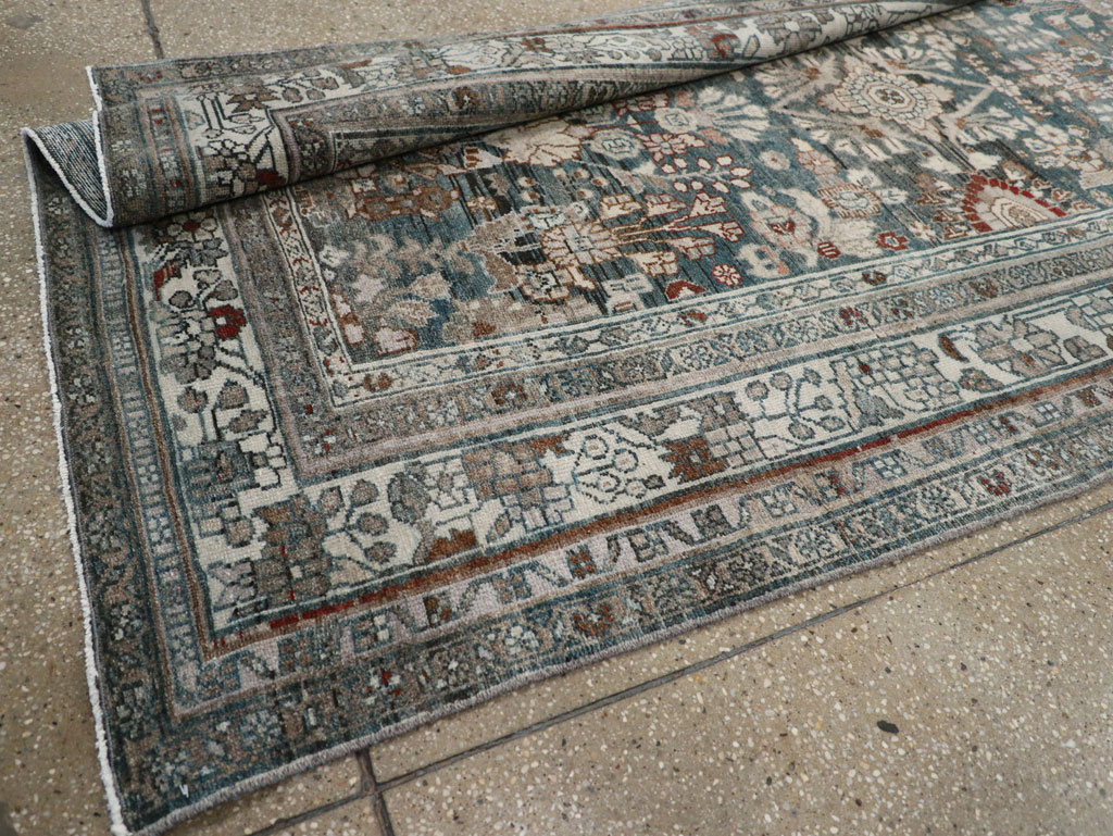 Antique Persian Malayer Wide Gallery Runner, No.26978 - Gsblank