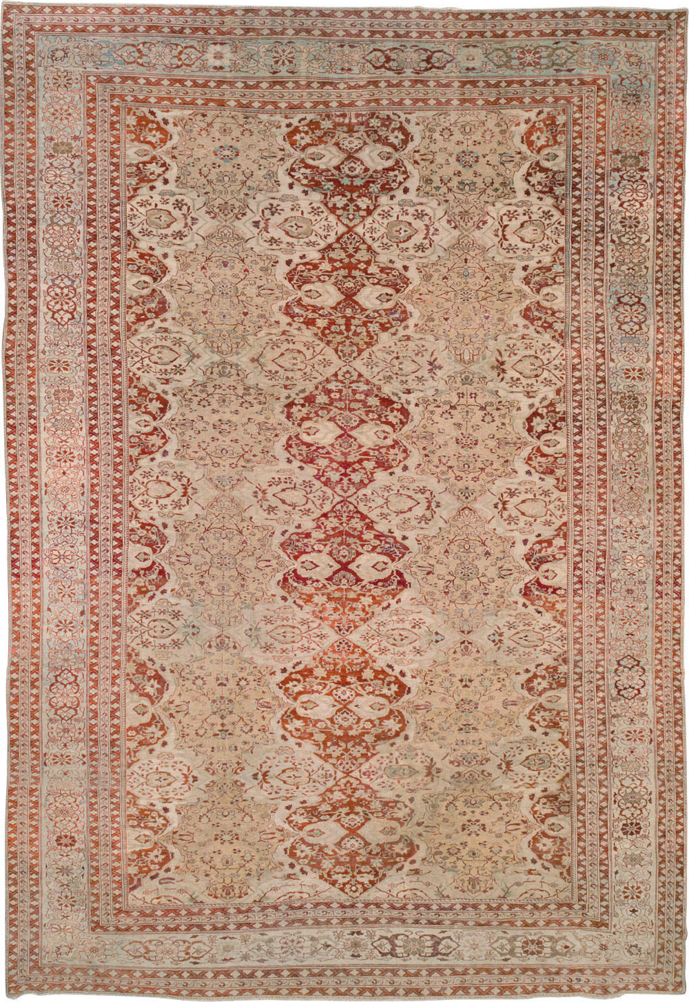 Antique Persian Sultanabad Carpet, No.26997 - Gsblank