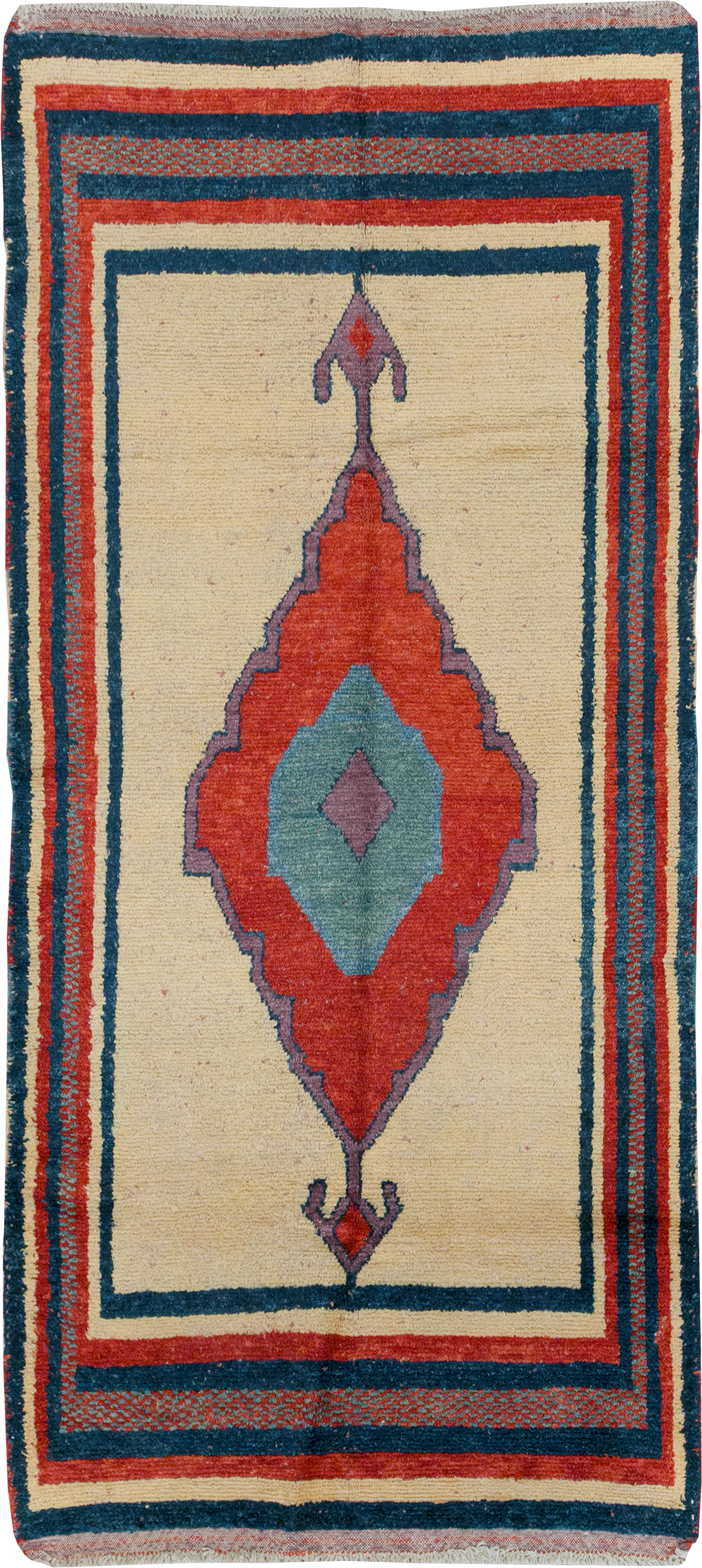 Vintage Persian Gabbeh Rug, No.27000 - Gsblank