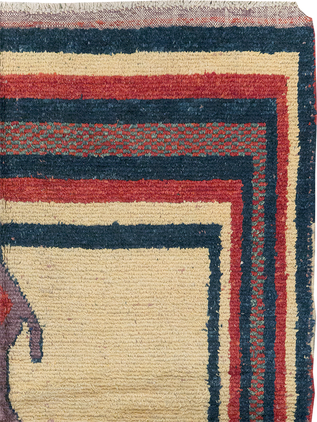 Vintage Persian Gabbeh Rug, No.27000 - Gsblank