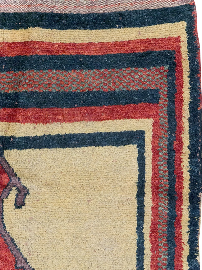 Vintage Persian Gabbeh Rug, No.27000 - Gsblank