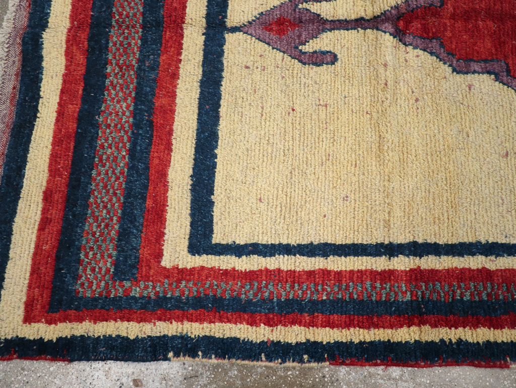 Vintage Persian Gabbeh Rug, No.27000 - Gsblank