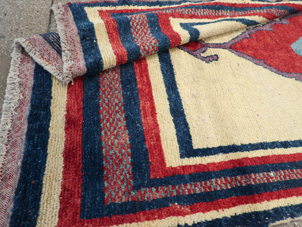 Vintage Persian Gabbeh Rug, No.27000 - Gsblank