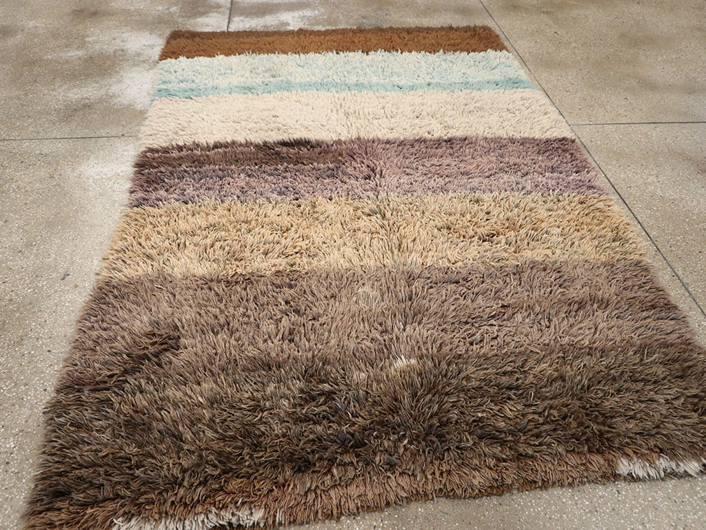 Vintage Moroccan Accent Rug, No.27001 - Gsblank