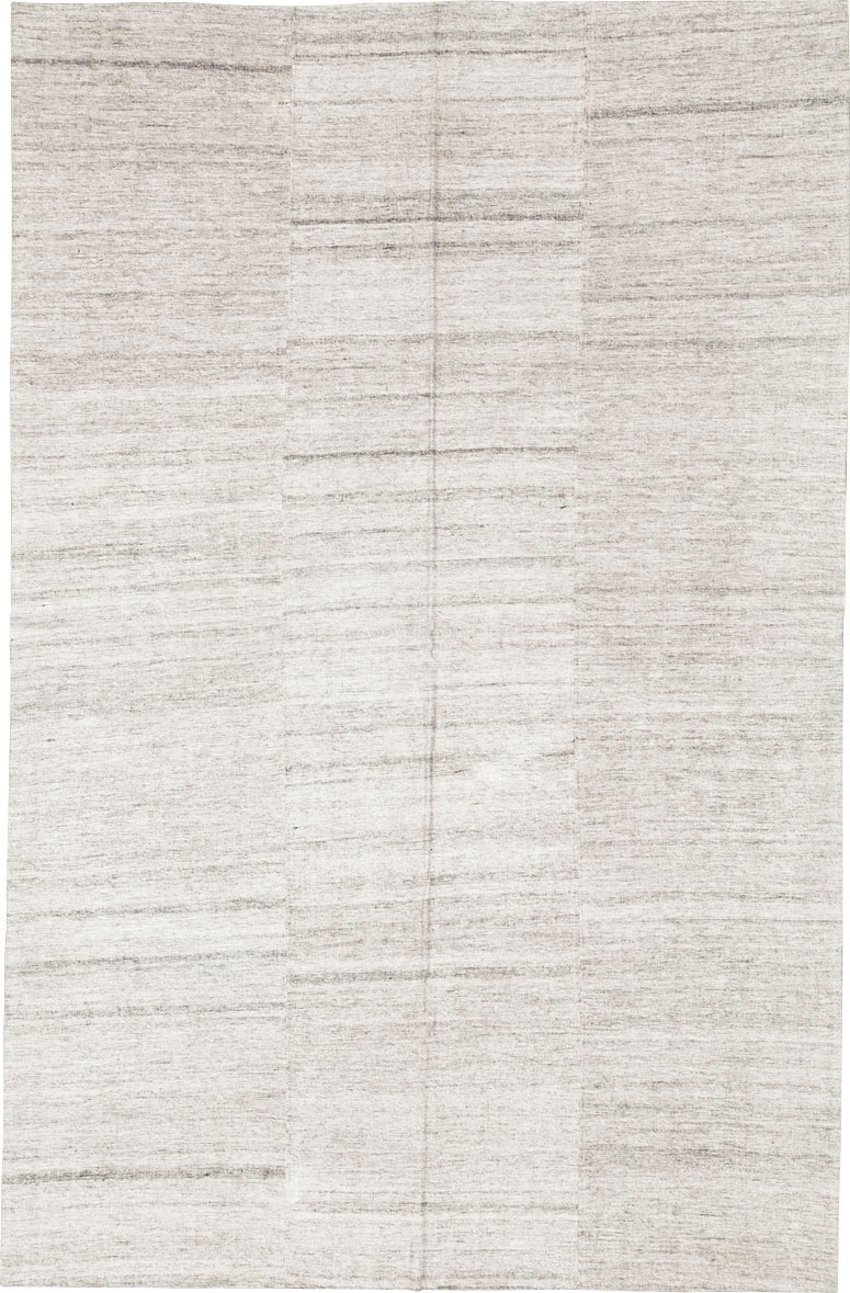 Vintage Turkish Flatweave Kilim Accent Rug, No.27011 - Gsblank