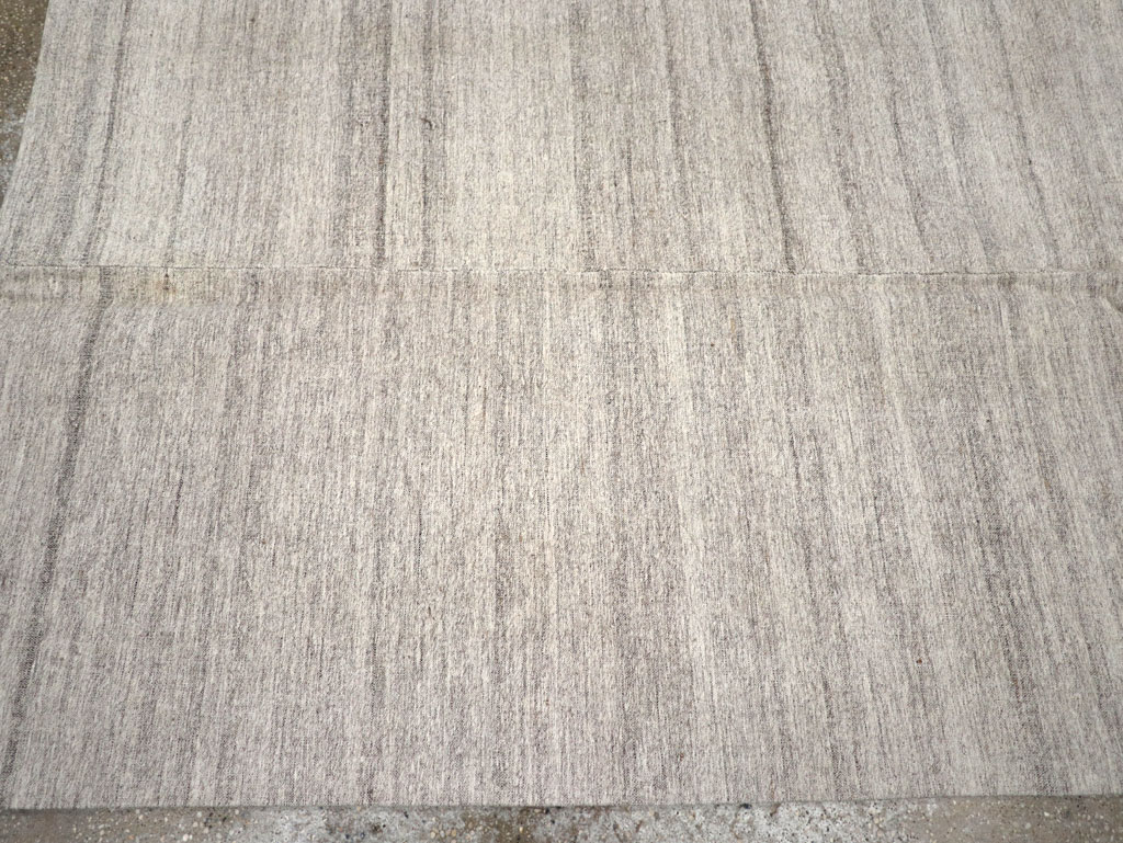 Vintage Turkish Flatweave Kilim Accent Rug, No.27011 - Gsblank