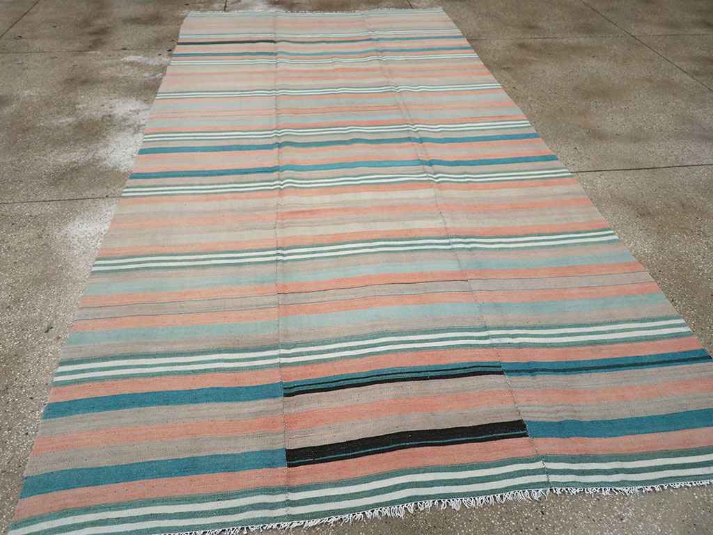Vintage Turkish Flatweave Kilim, No.27020 - Gsblank