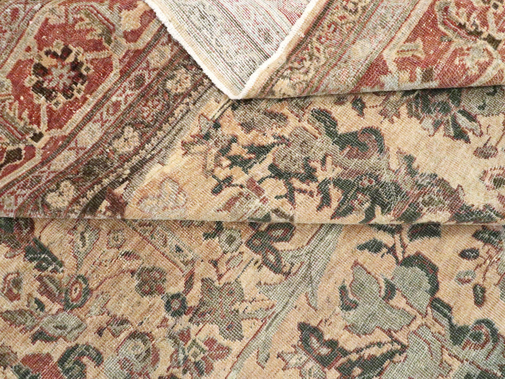 Antique Persian Mahal Carpet, No.27026 - Gsblank