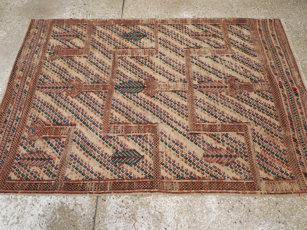 Antique Caucasian Verneh Flatweave, No.27032 - Gsblank