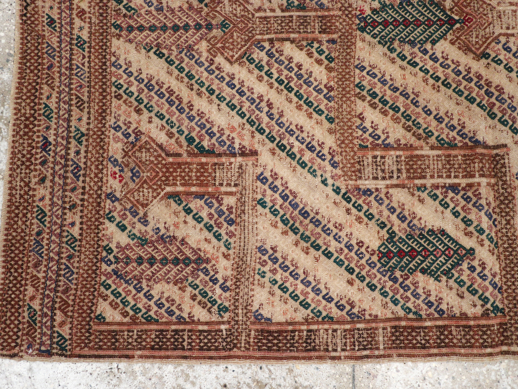 Antique Caucasian Verneh Flatweave, No.27032 - Gsblank