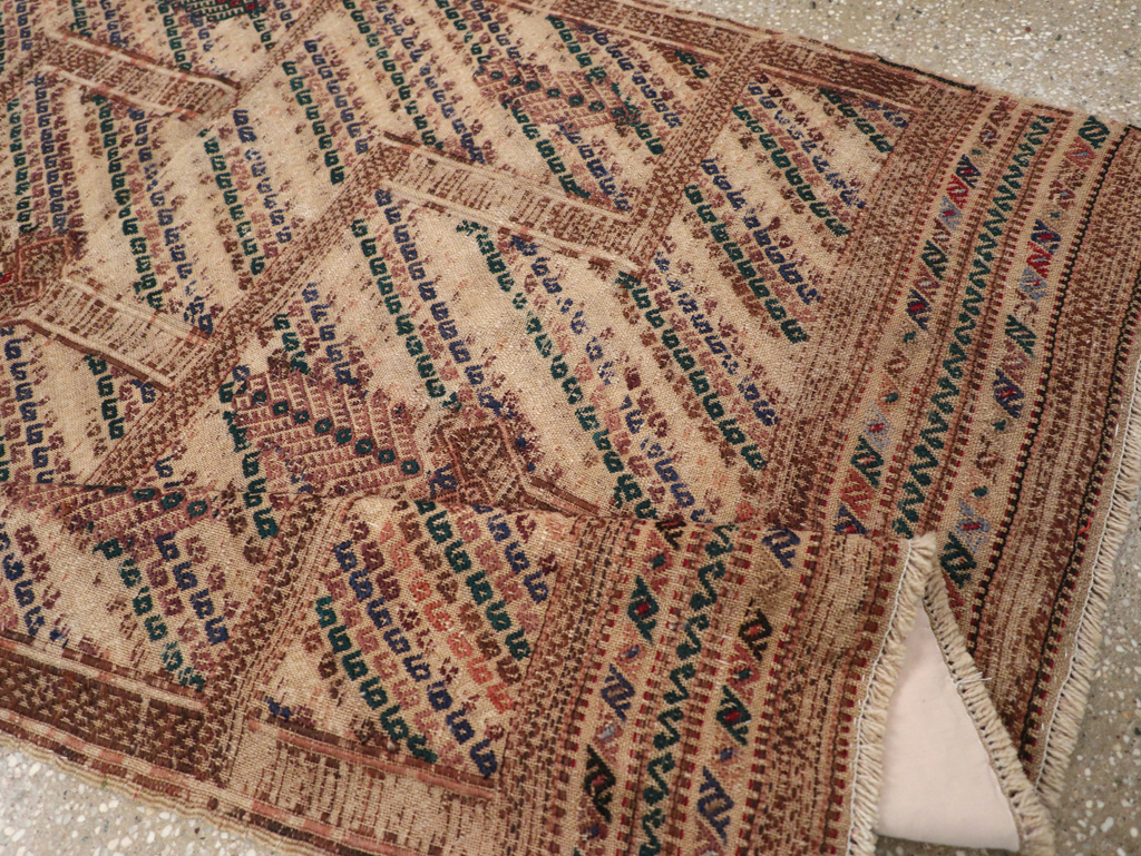 Antique Caucasian Verneh Flatweave, No.27032 - Gsblank