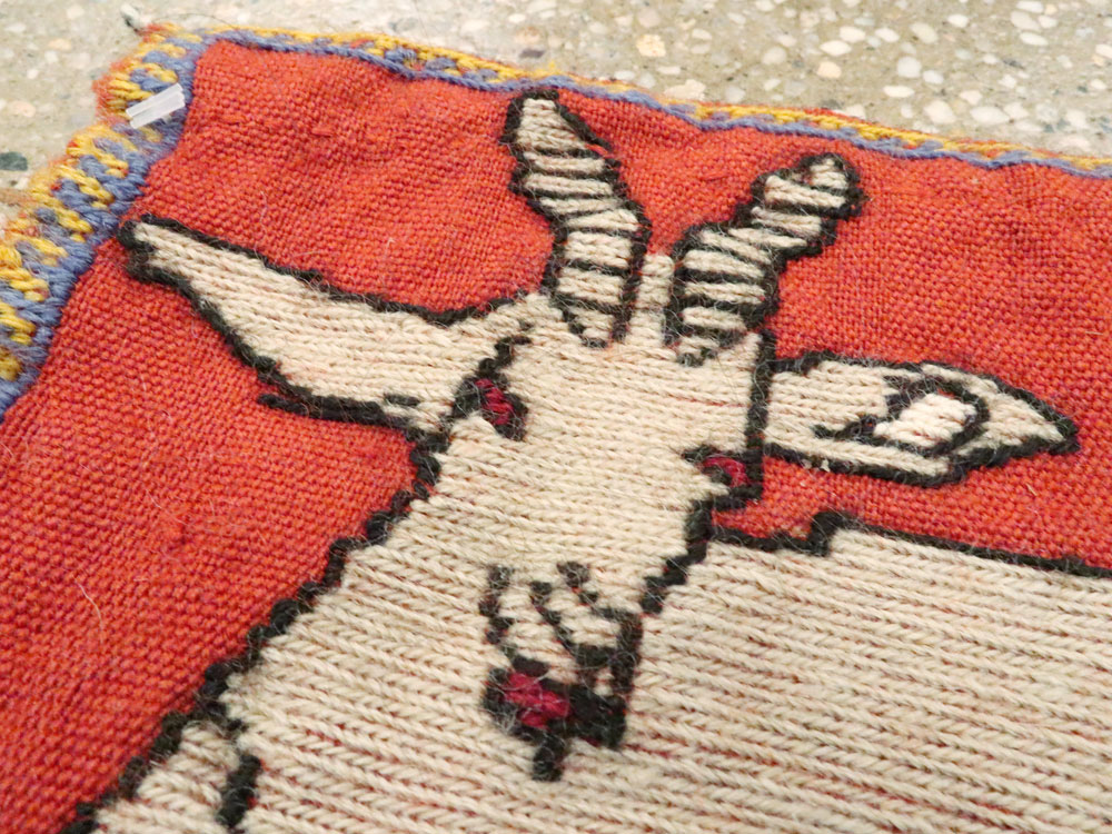 Vintage Persian Kilim, No.27038 - Gsblank