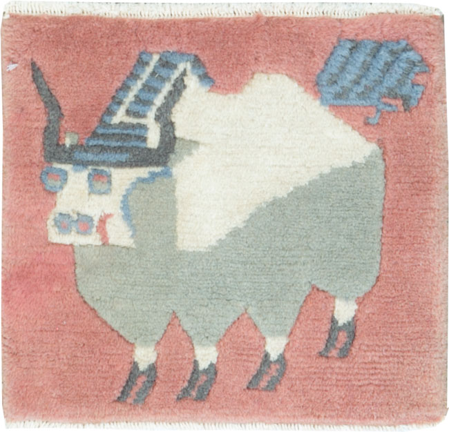 Modern Tibet Pictorial Rug, No.27044 - Gsblank