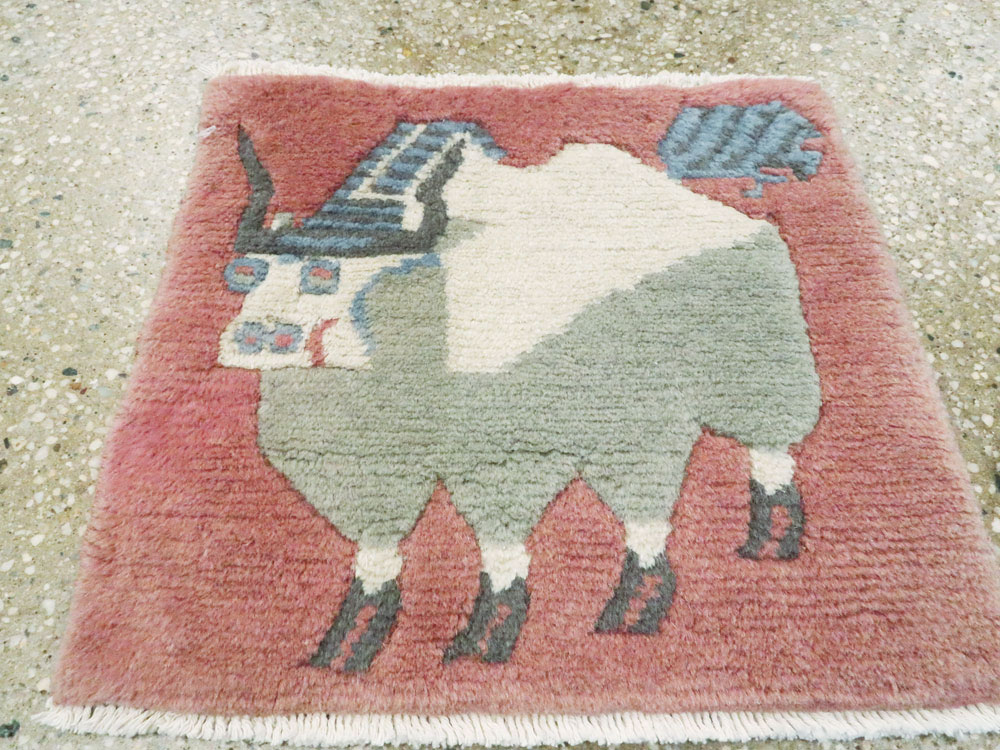 Modern Tibet Pictorial Rug, No.27044 - Gsblank