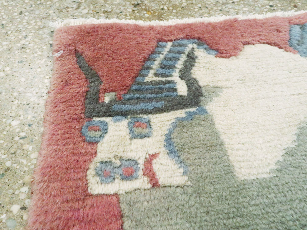 Modern Tibet Pictorial Rug, No.27044 - Gsblank