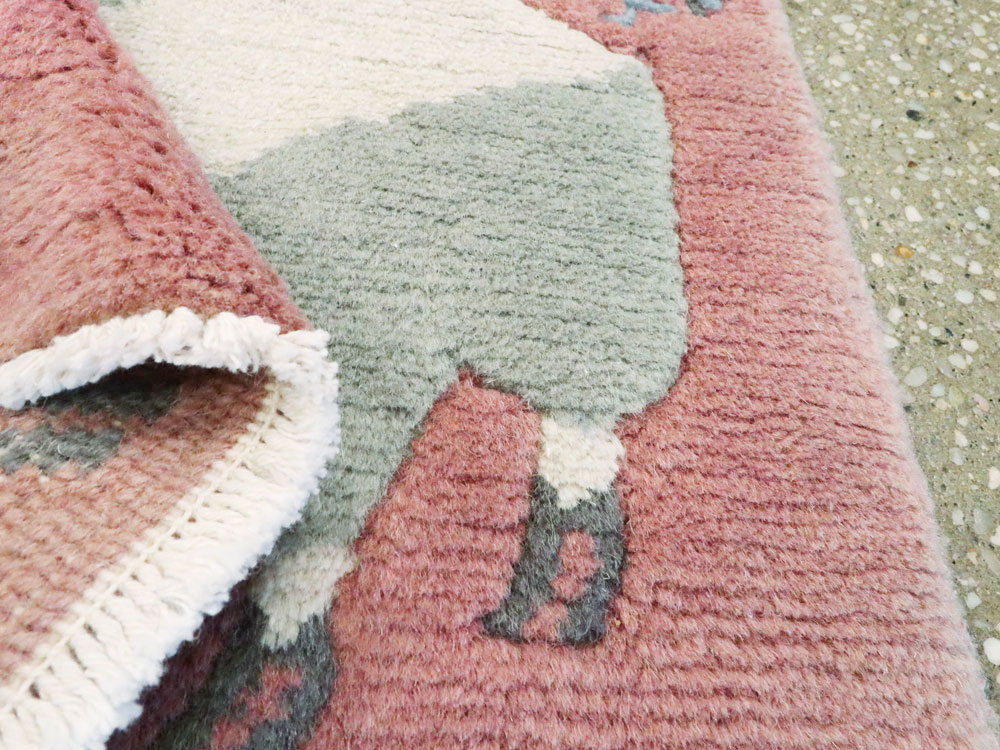 Modern Tibet Pictorial Rug, No.27044 - Gsblank