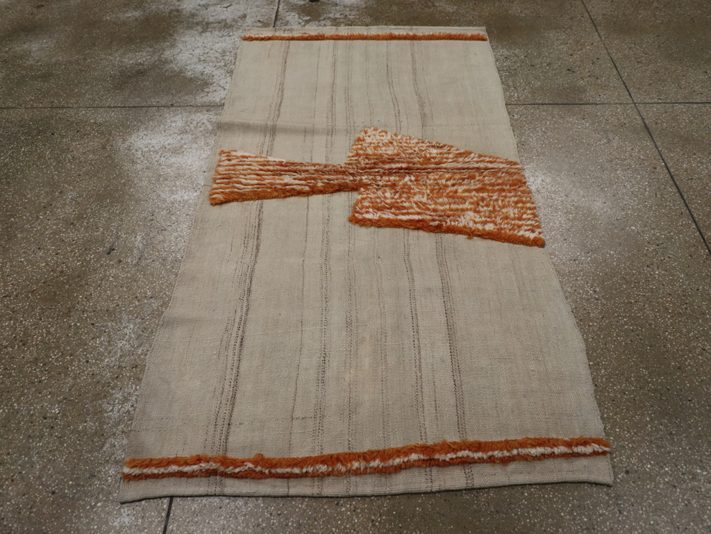 Modern Persian Flatweave, No.27055 - Gsblank