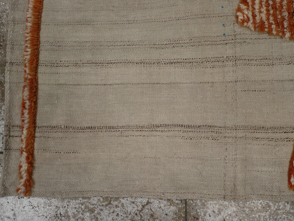 Modern Persian Flatweave, No.27055 - Gsblank