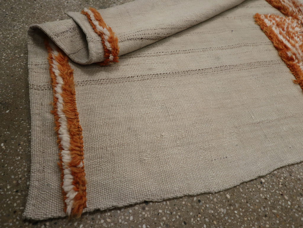 Modern Persian Flatweave, No.27055 - Gsblank