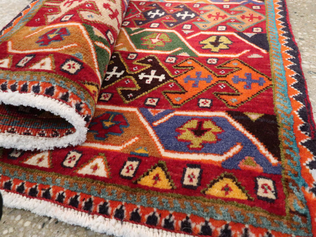 Vintage Persian Afshar Rug (Pair: 1 of 2), No.27059 - Gsblank
