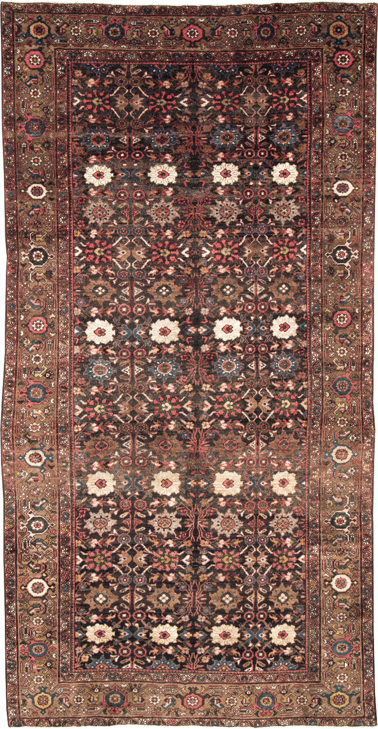 Antique Persian Mahal Carpet, No.27065 - Gsblank