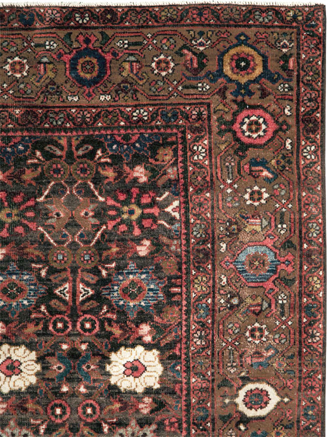 Antique Persian Mahal Carpet, No.27065 - Gsblank