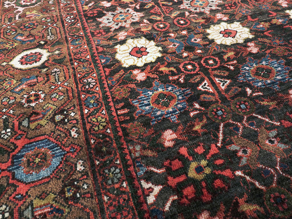 Antique Persian Mahal Carpet, No.27065 - Gsblank
